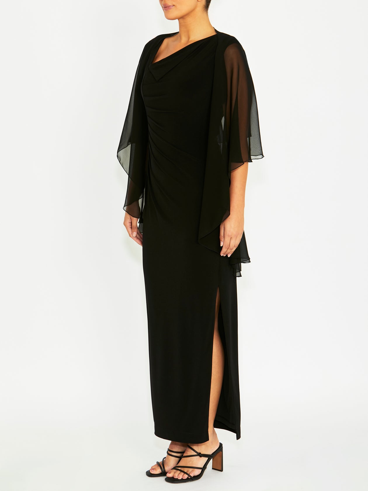 Black Silk Shrug