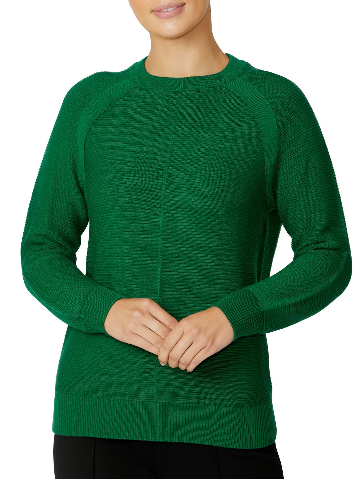 Alexis Jade Green Knit Sweater