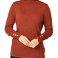 Blair Rust Turtleneck Sweater