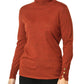 Blair Rust Turtleneck Sweater
