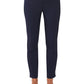 Zenya Navy Bengaline Capri Pant | Anthea Crawford