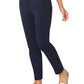 Zenya Navy Bengaline Capri Pant | Anthea Crawford