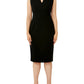 Black Crepe Shift Dress | Anthea Crawford