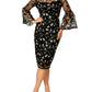 Ischia Black & Gold Dress