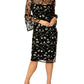 Ischia Black & Gold Dress