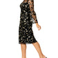 Ischia Black & Gold Dress