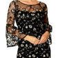 Ischia Black & Gold Dress