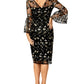 Ischia Black & Gold Dress