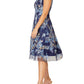 Ophelia Blue A-Line Dress