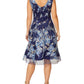 Ophelia Blue A-Line Dress