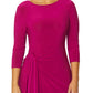 Loren Fuchsia Pink Jersey Dress