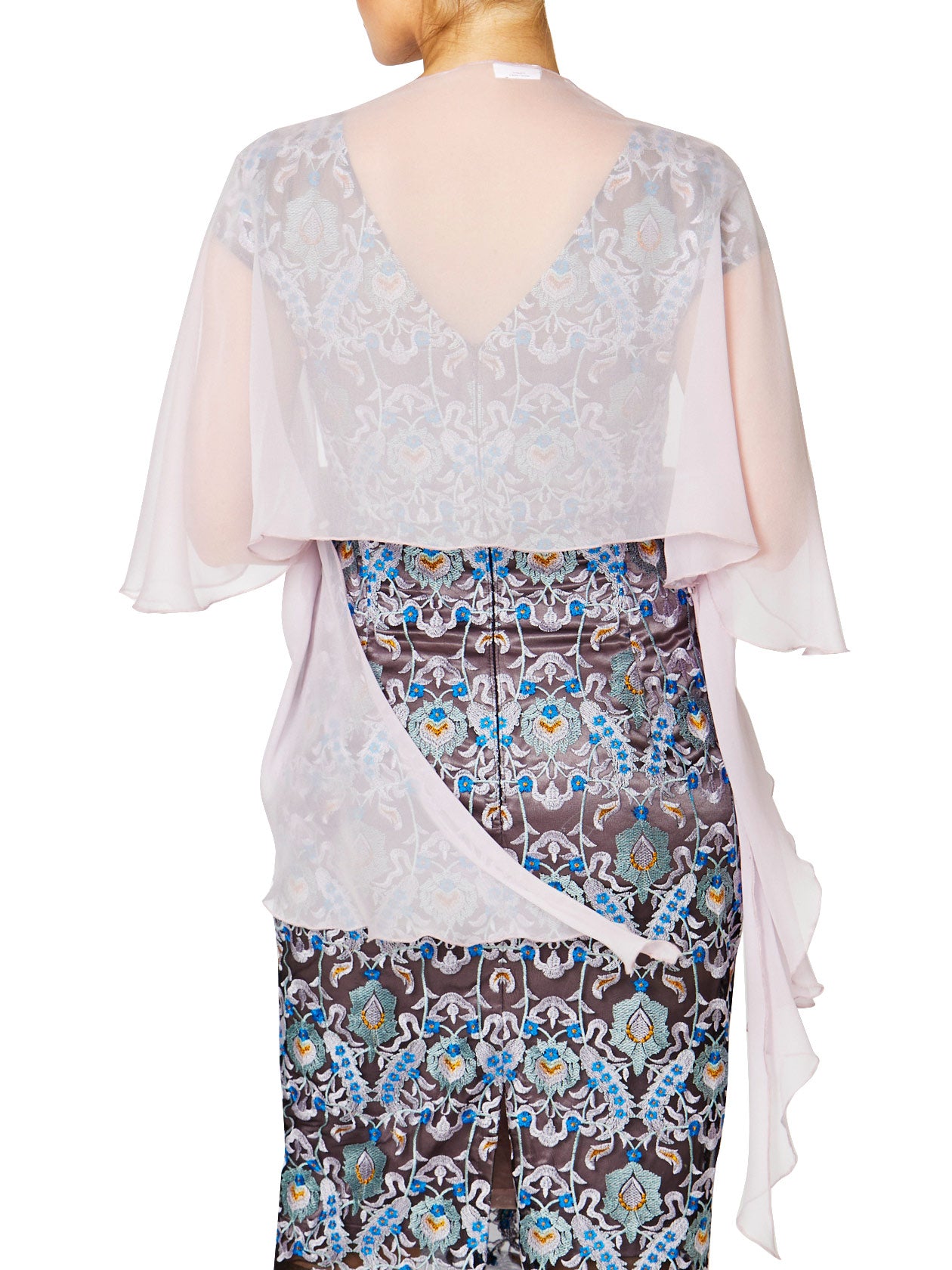Lilac Purple Silk Shrug