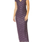 Stella Violet Stretch Lace Gown