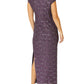 Stella Violet Stretch Lace Gown