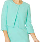 Jackie Misty Blue Single Button Jacket