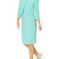 Jackie Misty Blue Single Button Jacket