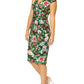 Emelynn Garden Flower Jersey Dress