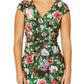 Emelynn Garden Flower Jersey Dress