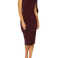 Freya Merlot Dress