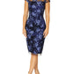 Catherine Blue Embroidered Dress