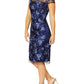 Catherine Blue Embroidered Dress