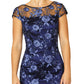 Catherine Blue Embroidered Dress