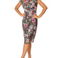 Viola Garden Flower Lace Dress