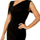 Hebe Black Jersey Gown