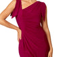 Hebe Ruby Red Jersey Dress