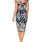 Catherine Navy & Ivory Shift Dress