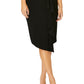 Caroline Black Ruffle Skirt