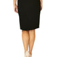 Caroline Black Ruffle Skirt
